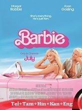 Barbie (2023) BRRip Telugu Dubbed Original [Telugu + Tamil + Hindi + Kannada + Eng] Dubbed Full Movie Watch Online Free Download - TodayPk