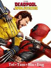 Deadpool & Wolverine (2024) DVDScr  HQ Clean [Telugu + Tamil + Hindi + Eng] Dubbed Full Movie Watch Online Free Download - TodayPk