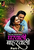 Gharwali Baharwali - Part 1 (2024) HDRip Hindi S01 Jalva Originals Full Movie Watch Online Free Download - TodayPk