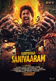 Saripodhaa Sanivaaram (2024) DVDScr English  Full Movie Watch Online Free Download - TodayPk