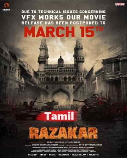 Razakar: The Silent Genocide of Hyderabad (2024)  Tamil Full Movie Watch Online Free Download | TodayPk